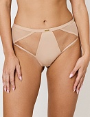 HOLLY BEIGE Трусы высокие