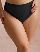FORTUNA COMFORT BLACK Stringhighwaist Light Трусы высокие стринги