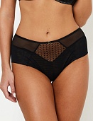 MIRANDA BLACK Mini Трусы бразильяно