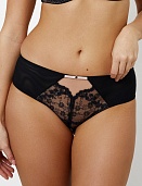 EIR BLACK/BEIGE Трусы бразильяно