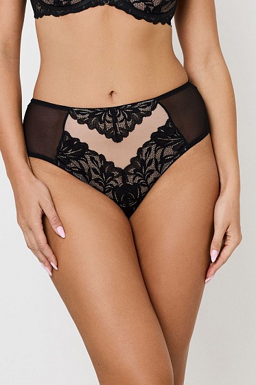 BELLA BLACK NEW Трусы высокие
